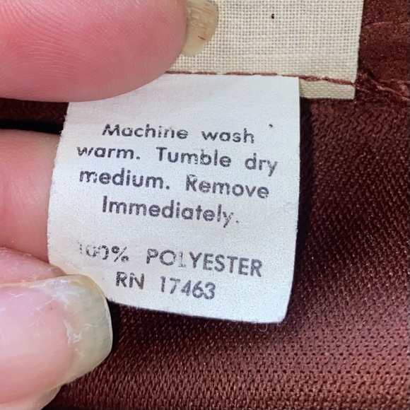 The Fire Islander Woman Size 40 Vintage Brown Two Button Blazer with Pockets - Picture 5 of 11